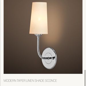 RH lighting sconce pair of 2 new in box